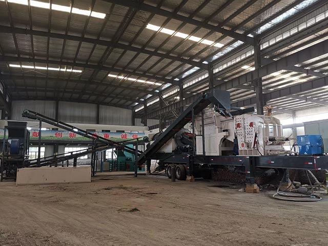 標(biāo)準(zhǔn)化固定式建筑垃圾資源化處置項(xiàng)目廣州新偉公司開(kāi)工運(yùn)行