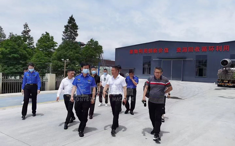 溫州城市管理局領(lǐng)導(dǎo)現(xiàn)場參觀 溫州城市管理局領(lǐng)導(dǎo)現(xiàn)場參觀