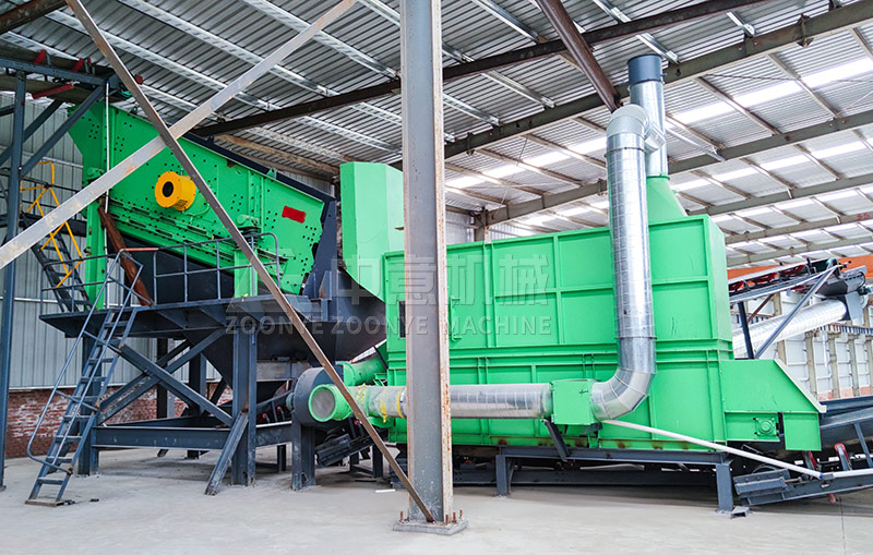 棒條弛張篩+綜合風(fēng)選機(jī) 棒條弛張篩+綜合風(fēng)選機(jī)