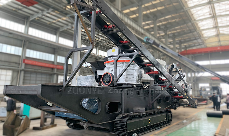 履帶式移動圓錐機 履帶式移動圓錐機